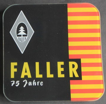 Faller Payment Plate 2021 glas with logo (10433)
